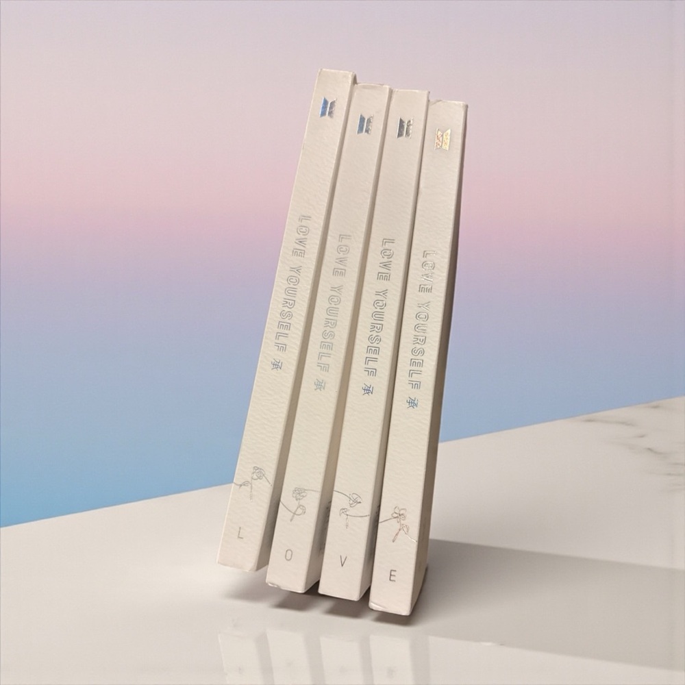 BTS Love Yourself Album Set with CDs and Booklets
